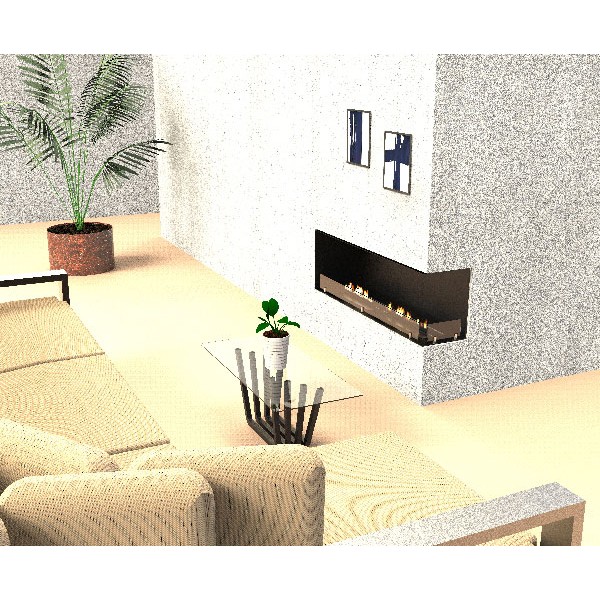 Fireplace - Bioethanol fireplace two sided